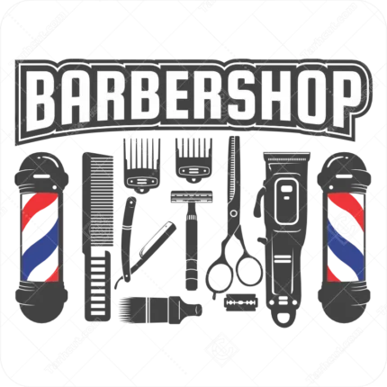 وکتور لوازم آرایشگری