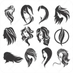 مجموعه صورت و موی زن جهت ارایشگاه