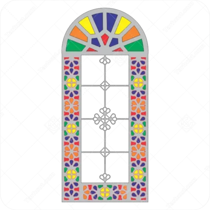 پنجره سنتی یا گره چینی