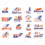 وکتور لوگو دونده