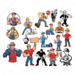 وکتور مشاغل مختلف