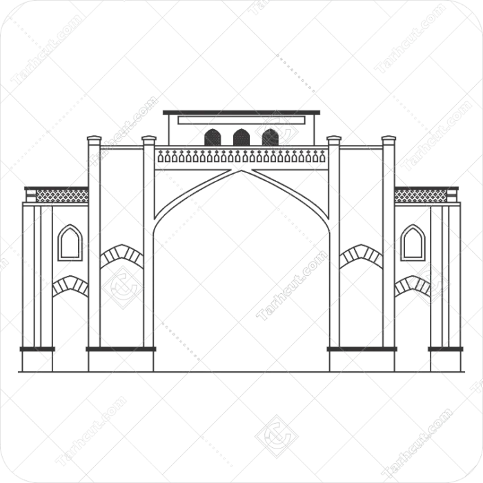 1_tarhcut.com_darvaze-ghoraan_996717 وکتور دروازه قرآن شیراز