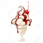 وکتور کاپ بستنی