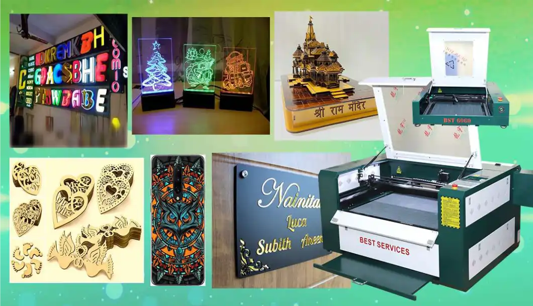 برش انواع متریال ها با لیزر