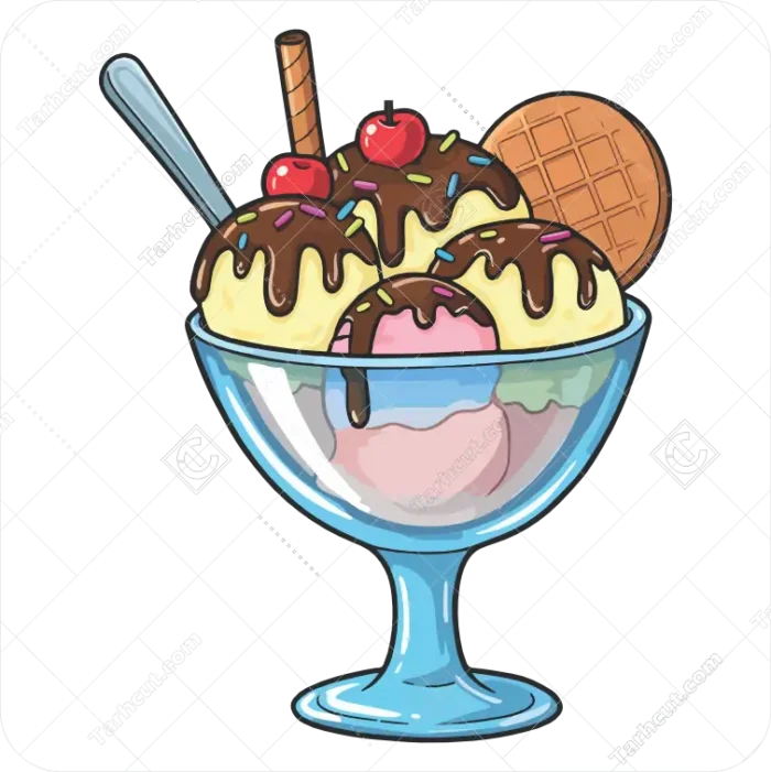 4_tarhcut.com_ice-cream-_975294 وکتور کاپ بستنی