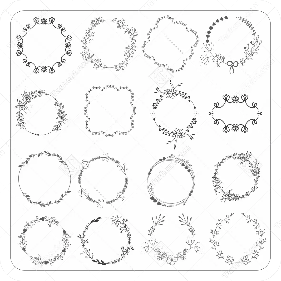 10_tarhcut.com_Decorative-circle-border_919397 حاشیه دایره ای تزیینی 10