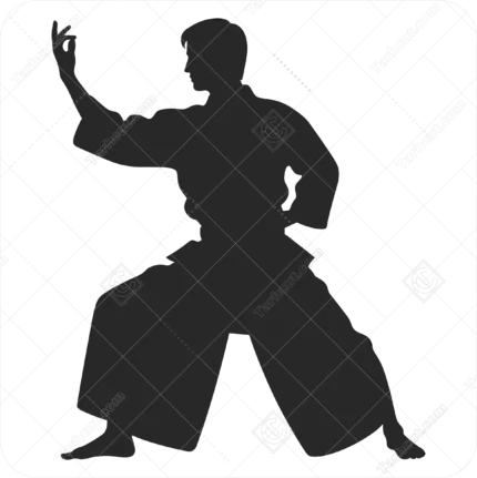 وکتور ورزش رزمی ایکیدو