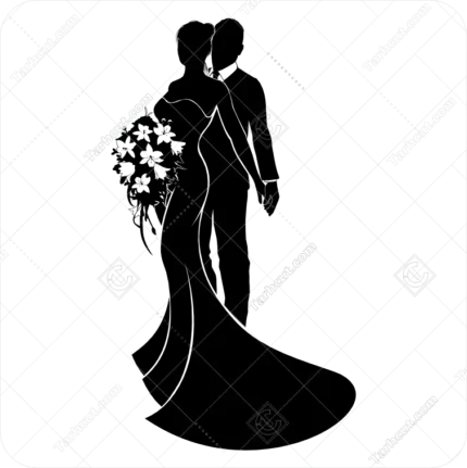 وکتور عروس و داماد