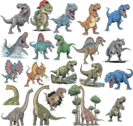 وکتور دایناسور