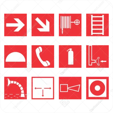 علامت ایمنی آتش نشانی