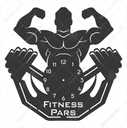 ساعت باشگاه بدنسازی