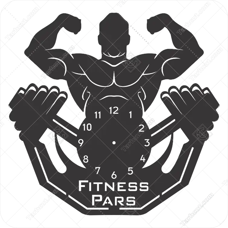 1_tarhcut.com_Fitness-clock_7646599 ساعت باشگاه بدنسازی