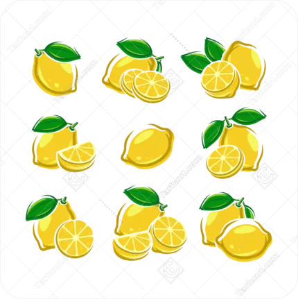 وکتور با کیفیت لیمو ترش