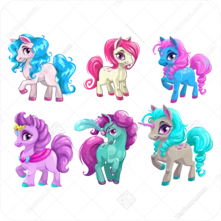 وکتور یونی کورن کیوت