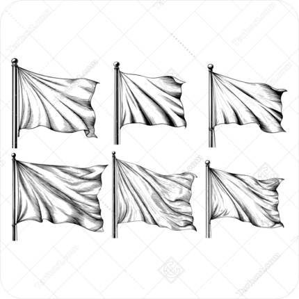 پرچم در حال تکان خوردن