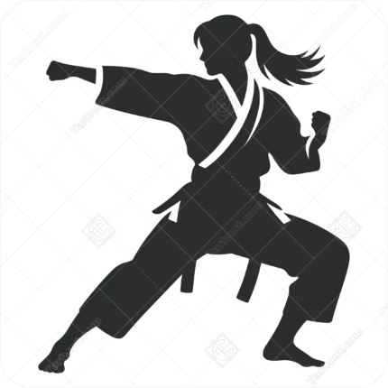 زن کاراته کار