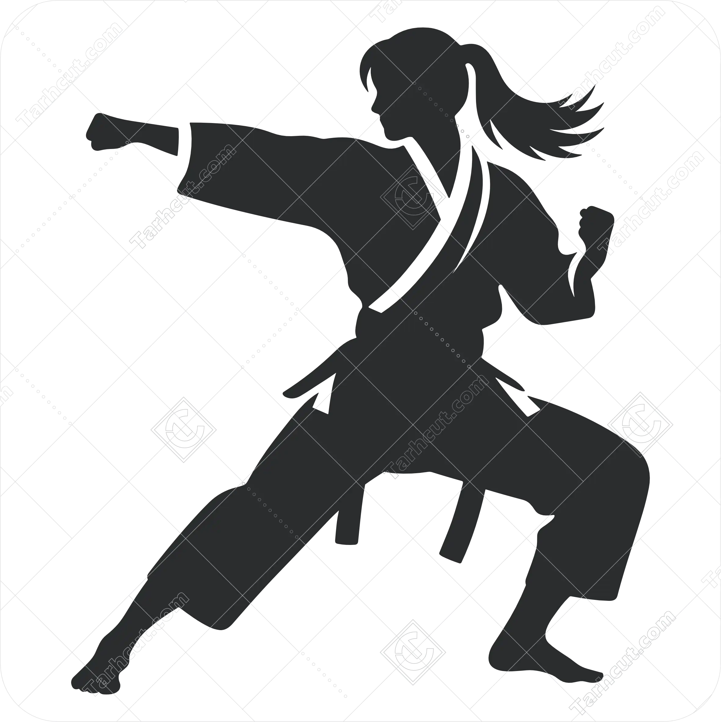 زن کاراته کار