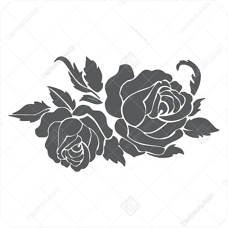 وکتور گل رز