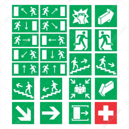 علامت ایمنی خروج اضطراری