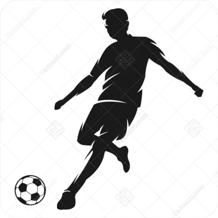 وکتور مرد فوتبالیست