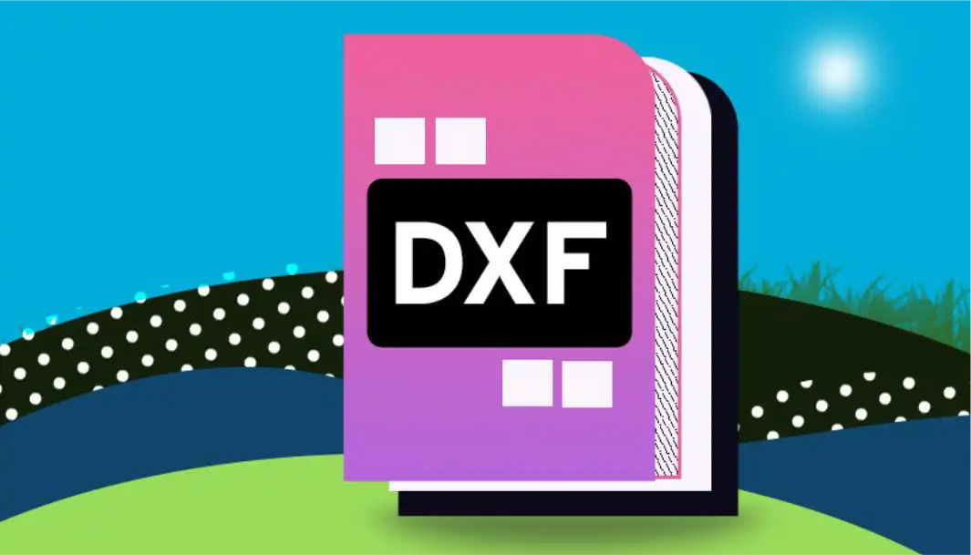 فرمت فایل لیزر dxf