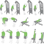 وکتور حرکات باشگاهی 9