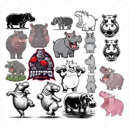 وکتور با کیفیت خوک