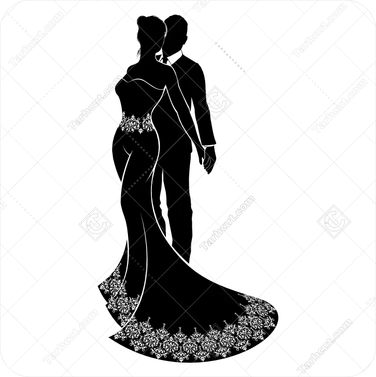 وکتور عروس و داماد