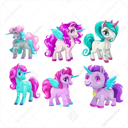 اسب تک شاخ unicorn