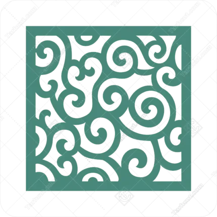 پترن مشبک طرح فرفوژه