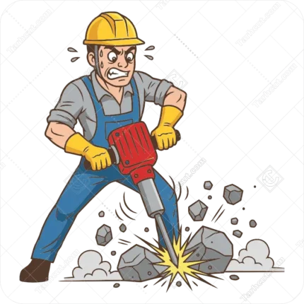 وکتور مرد پیکورکار