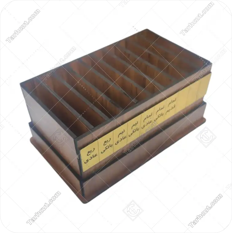 جعبه نظم دهنده سکه طلا 6