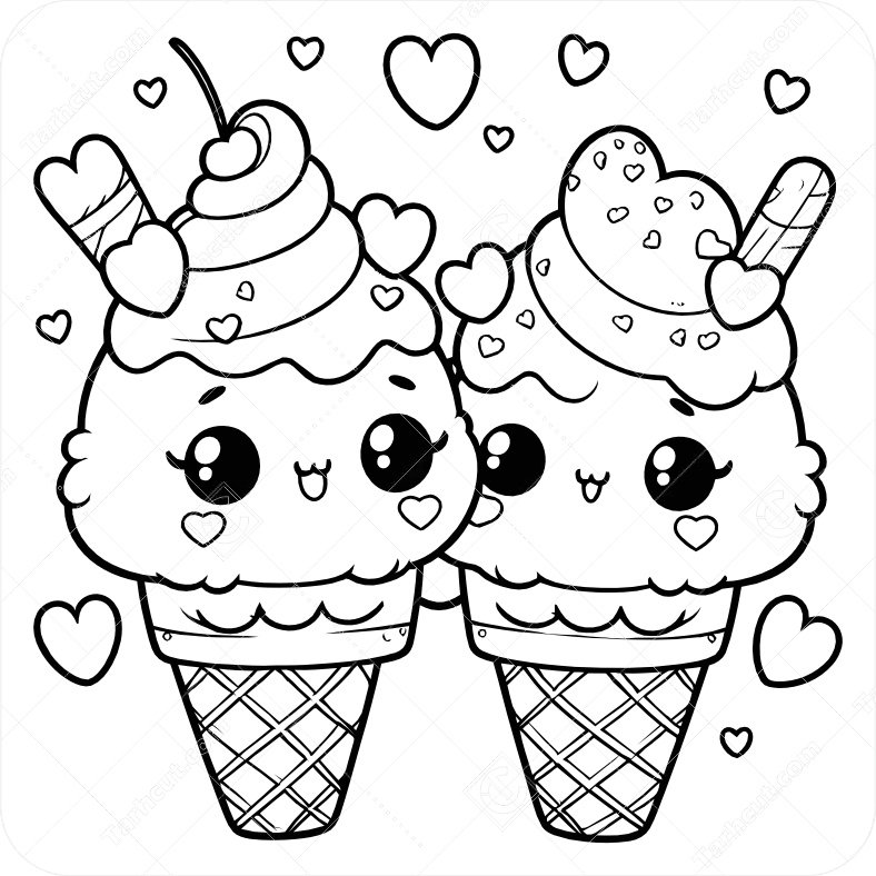 بستنی قیفی 6